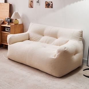 Trendy Ins-Style Lazy Sofa Tatami Recliner for Sleeping, Bedroom Balcony Single or Double Small Sofa Leisure Lounge Chair