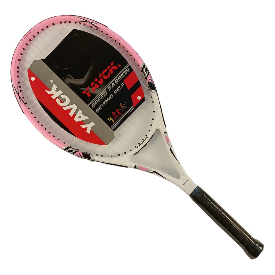 Wholesale Composite Carbon-Aluminum Tennis Rackets for Men and Women, Suitable for Beginners, Practice, Competition, and Student Training