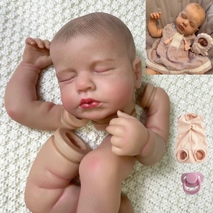 20Ӣ����������3D���Lģ��Reborn LouLou Painted Kit�ֹ��ղ�Ʒ