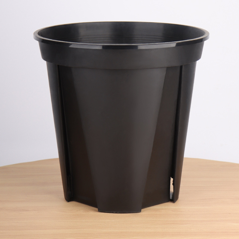 Macetas de montaña verdes transparentes, Clemátides, rosas, suculentas, fabricante mayorista de macetas de plástico para flores Phalaenopsis, macetas de galón con control de raíces