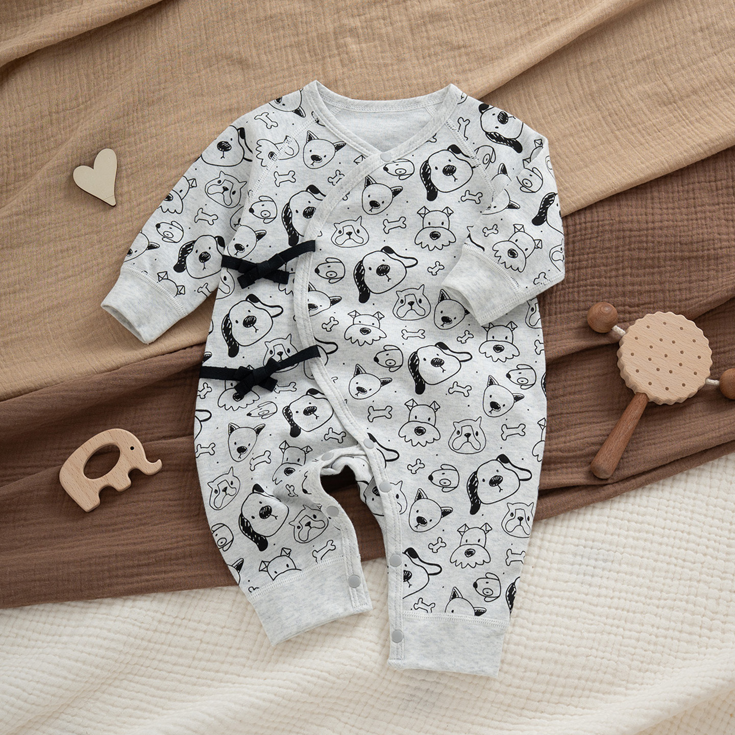 Crayon puppy onesie 1 piece