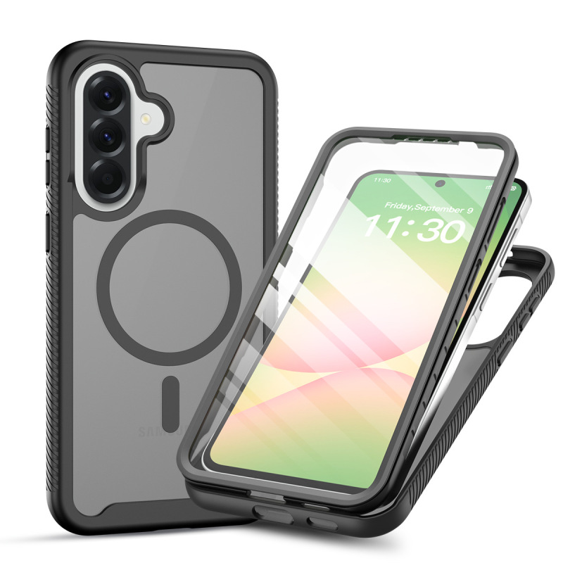 Magnetic Suction Case with Screen Protector Suitable for Samsung S26 Ultra Phone Case A57/A17/A56/A37 Protective Cover Cross-Border Magnetic Suction Case with Screen Protector Suitable for Samsung S26 Ultra Phone Case A57/A17/A56/A37 Protective Cover Cross-Border