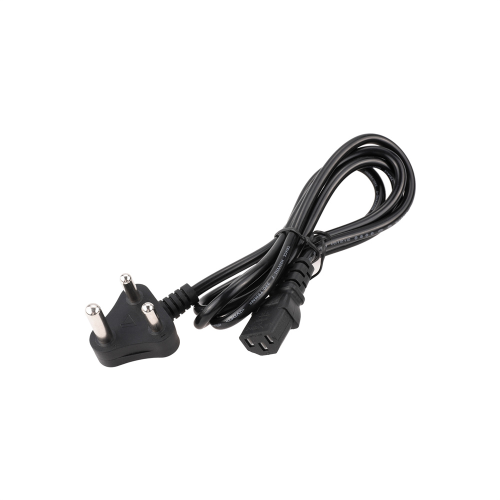 南非规AC电源线1m㎡ 品字尾电源适配器延长线16AWG1米2米3米