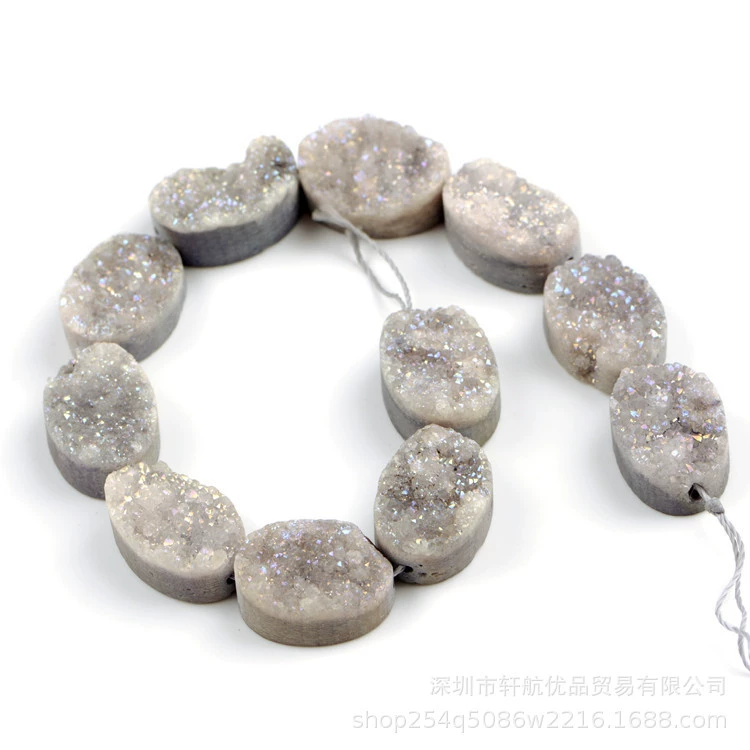 Neon matte quartz accessory handmade, 18mm