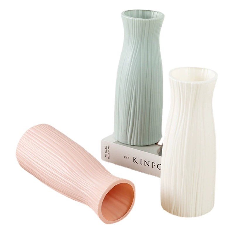 Ваза пластиковая Yanliu INS в скандинавском стиле, креативная, для цветов, простая, ударопрочная, для офиса и дома, оптом