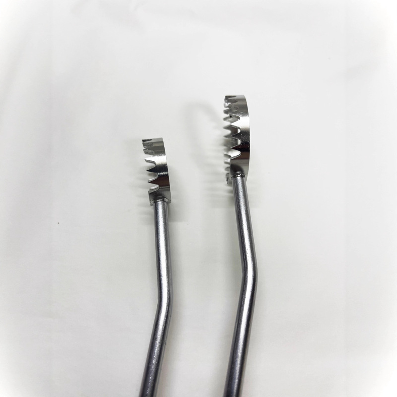 新型ステンレス木質家禽内臓工具肺器鶏肉加工設備肺スクレーパー現物|undefined
