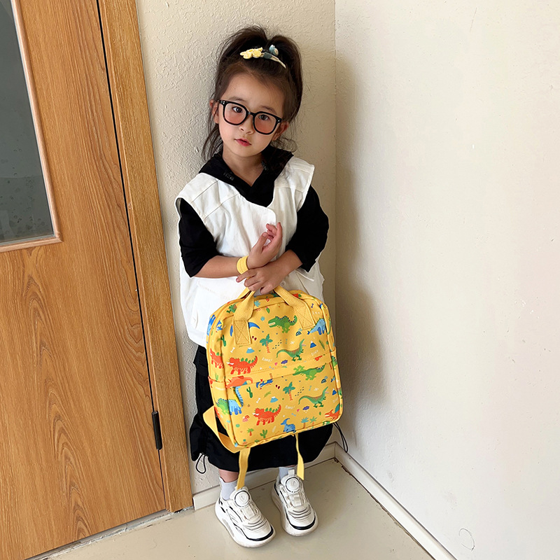 Andralyn uus laste trendikas seljakott multifilmi dinosauruste lasteaia koolikott Armas ja moodne suure mahutavusega raamatukott_voghion.com