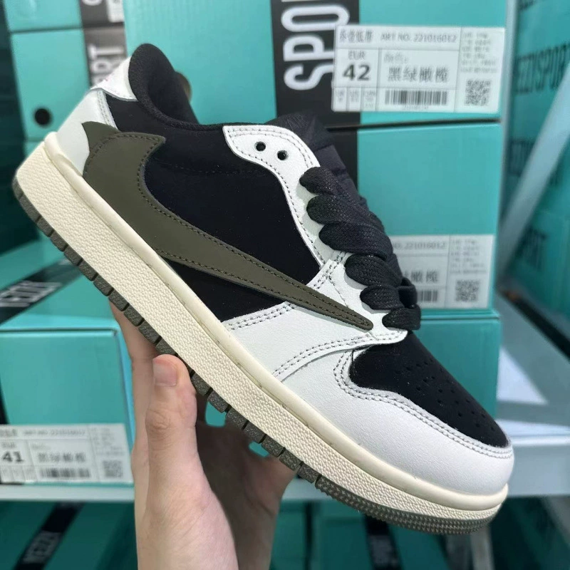 Низкие кроссовки (Air Jordan), унисекс, повседневно‑спортивные, цвета 36–45