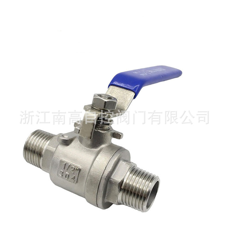 不锈钢304外螺纹球阀 丝扣球阀 Q21F-16P 不锈钢外螺纹球阀