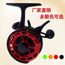 厂家直销批发卷线器冰钓轮高脚座新款渔轮微铅轮金属冰钓鱼线轮