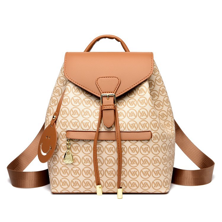 Primavera y verano nueva moda temperamento hombro de hombro PU mochilas de mujer fábrica directa al por mayor