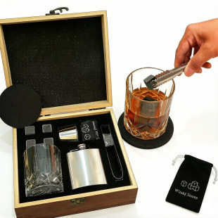 Amazon����ʯ�Ɖ�ľ�� whisky stones��ʿ�ɲ��������P䓾Ɖ����b
