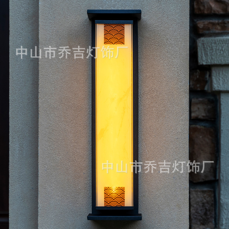 屋外の壁の明かりの太陽エネルギーの新しい中国式のフランス式の復古の壁の明かりの屋外の防水の陽の電気スタンドの別荘の庭の明かり|undefined