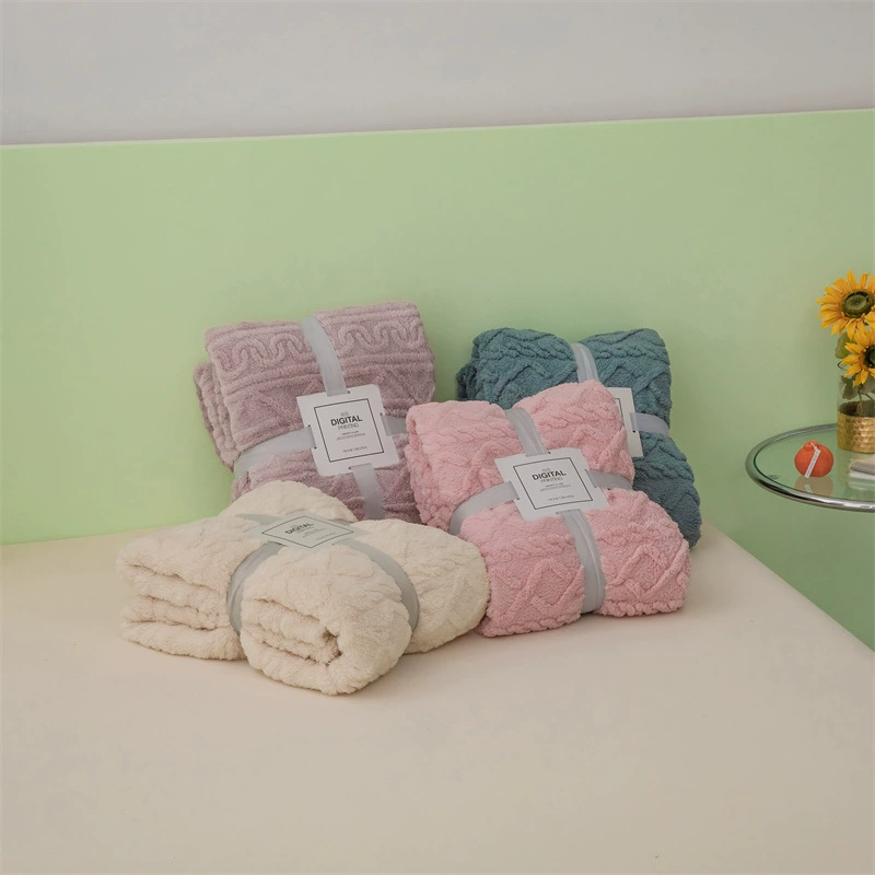 Фланелевое одеяло, тафтовое одеяло, одеяло для отдыха за границей, одеяло для офисного сна, одеяло для сна из кораллового флиса, подходящее для использования при кондиционировании воздуха.