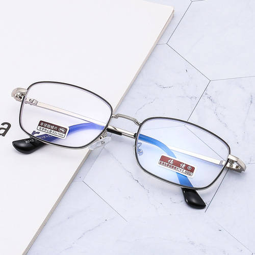 Smart zoom presbyopic glasses are factory-direct, long-distance dual-use high-definition anti-blue light for men and women's ultra-light dual-light presbyopic glasses