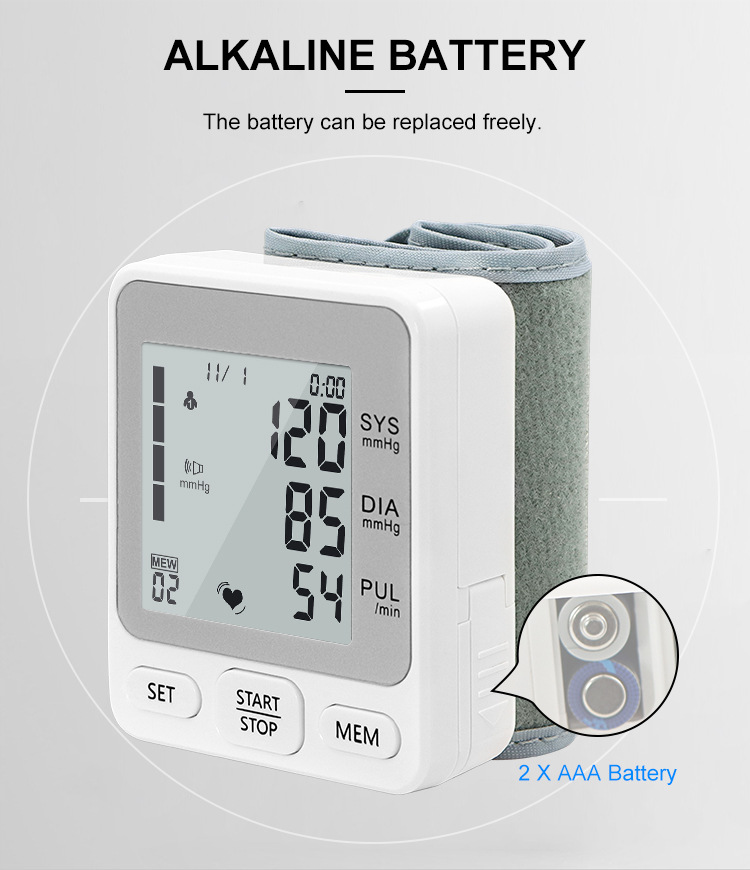 Smart Wrist Blood Pressure Monitor Image 6