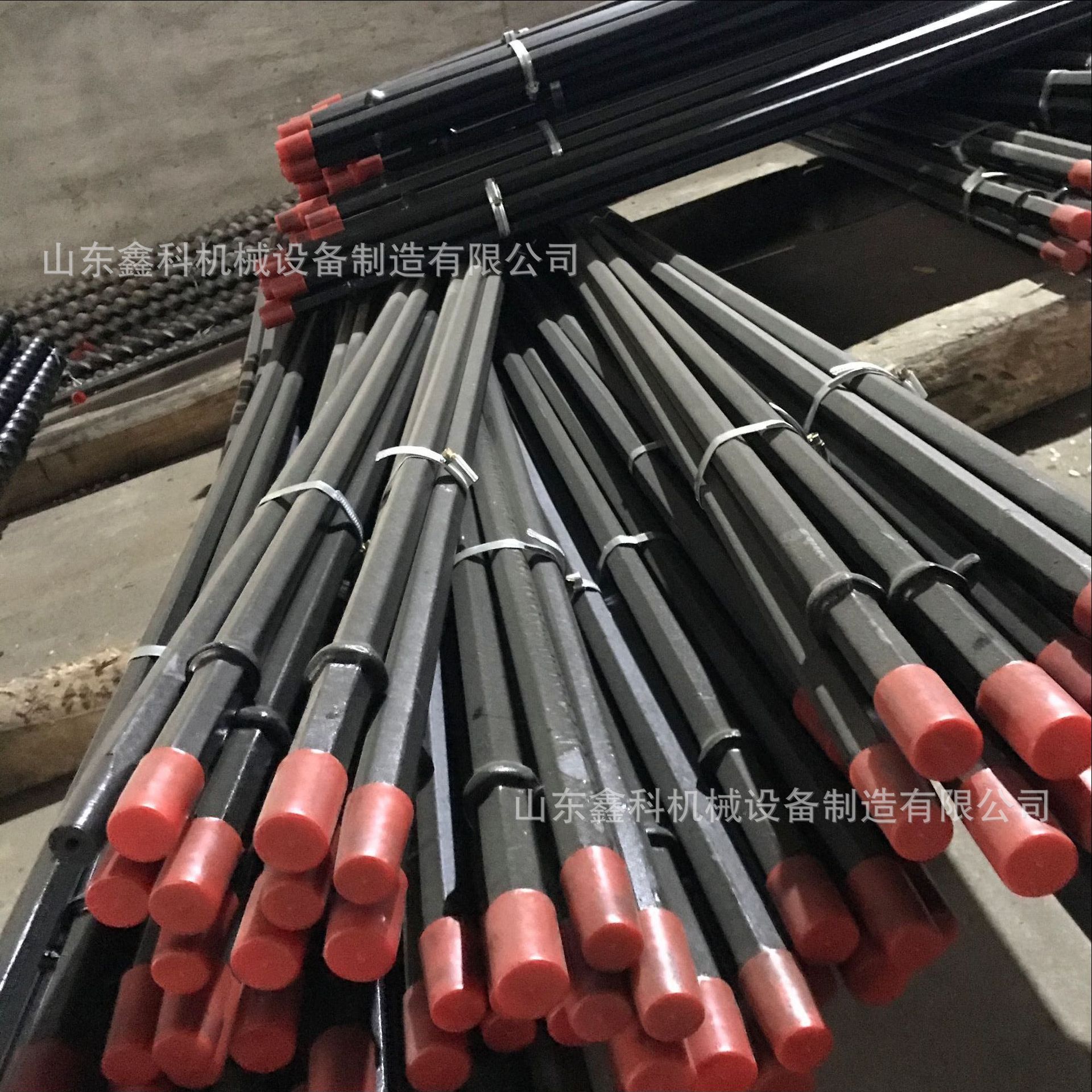 批发B22钻杆 隧道岩石打孔用硬质B22风钻杆 凿岩机用六棱中空钻杆