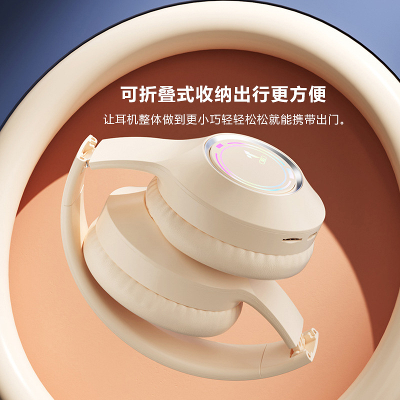 头戴式ANC降噪无线蓝牙耳机电脑电竞带麦游戏运动重低音音乐手机|undefined