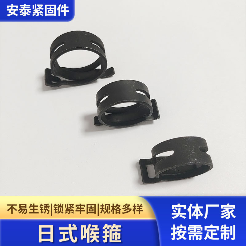 現物の自動車の水道管は黒色の弾力性のカチューシャを挟みます。|undefined