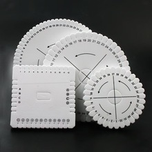盘编器diy手工编织圆盘编盘器八股绳项链绳龙鳞手链绳编织工具板
