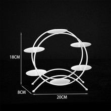 ins风白色甜品台展示架蛋糕架组合婚庆蛋糕架套装北欧风格蛋慧熊