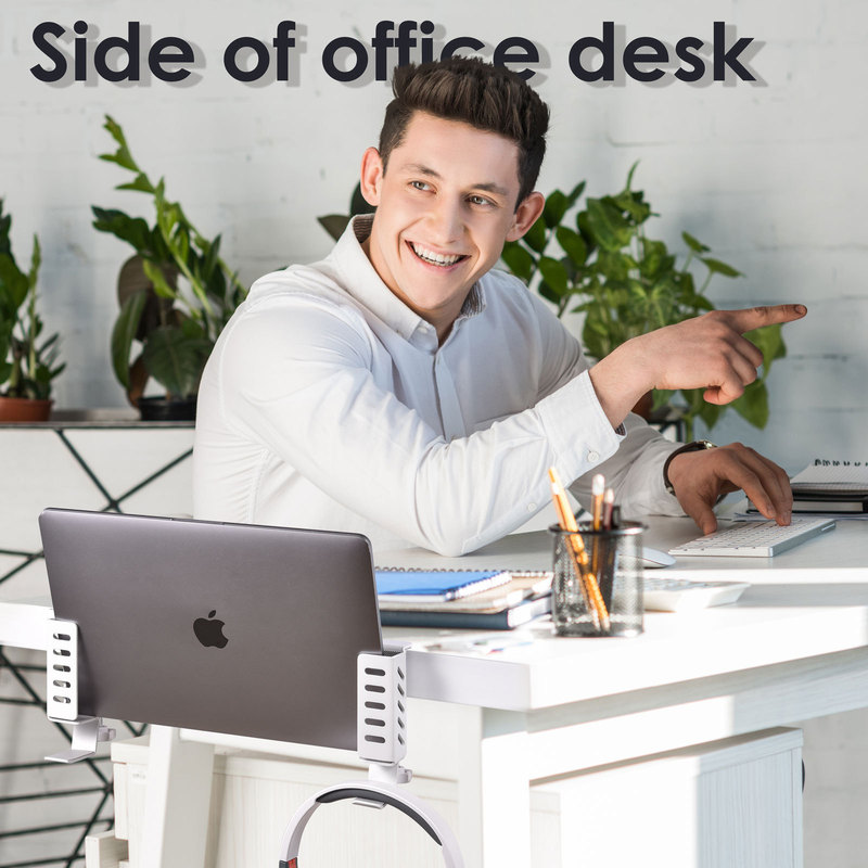 2024 cross-border new laptop stand file storage punch-free side tablet cooling