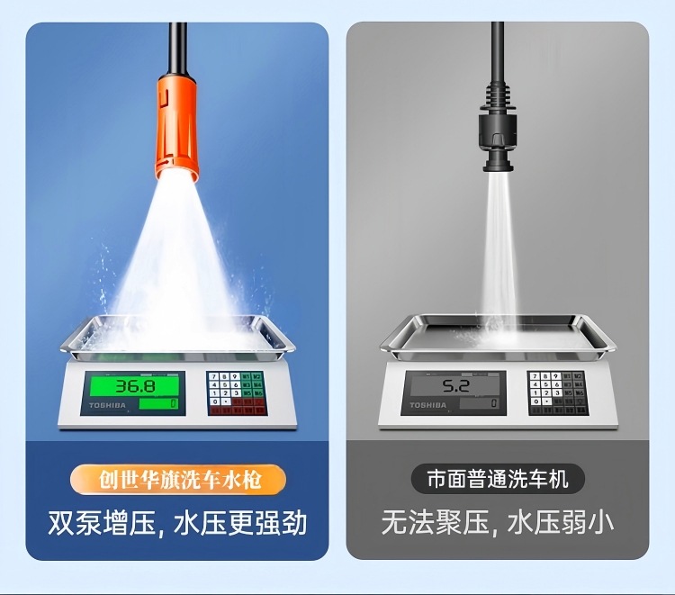 2025 new household wireless car washing machine electric powerful cleaning water gun high pressure water gun high pressure car washing spray gun