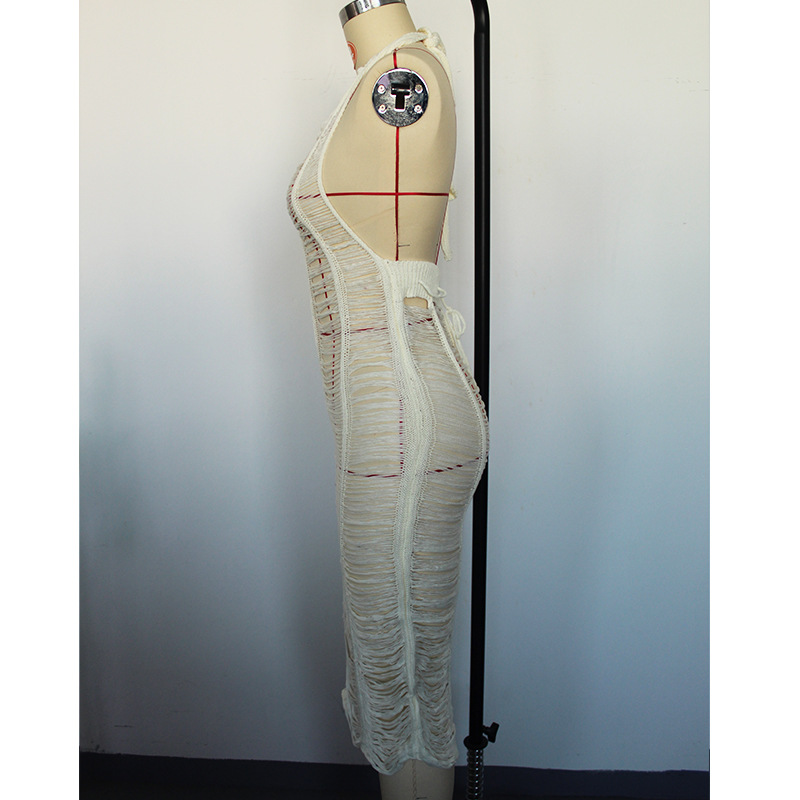 Womenu0027S Fashion Solid Color Polyester Polyacrylonitrile Fiber Cover Ups 1 Piece