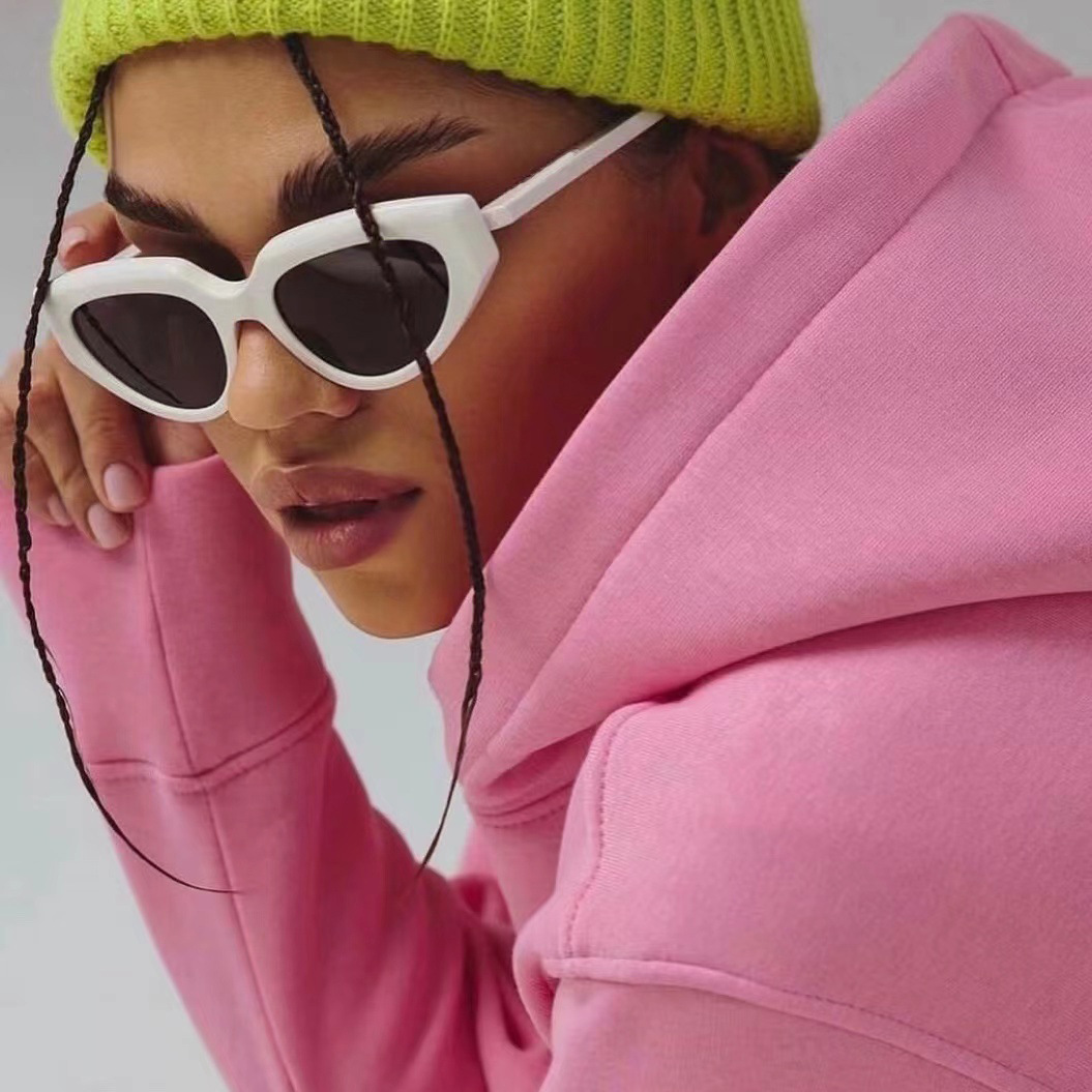 Y2g chica caliente personalizada ojo de gato gafas de sol retro contraste color a prueba de radiación transfronteriza Comercio exterior hip hop gafas de sol fábrica suministro directo