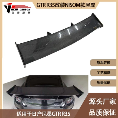 Fixed wind wing R35 NISOM carbon fiber