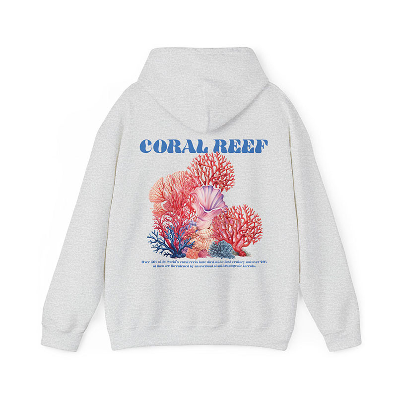 Sudadera con capucha de vacaciones junto al mar con cordón roscado suelto transfronterizo europeo y americano