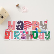 Ӣ��������ĸHAPPYBIRTHDAY��ĭ�Ҽ�װ���ɶԳ������ÿ�ͨ����