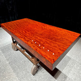 Окамба цветок твердая древесина большая доска чайный столик офисный журнал палисандр красное дерево поверхность чайного стола новый китайский стиль свет роскошная фабрика