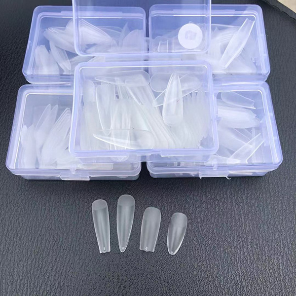 Matte ultra thin fake nails for manicure