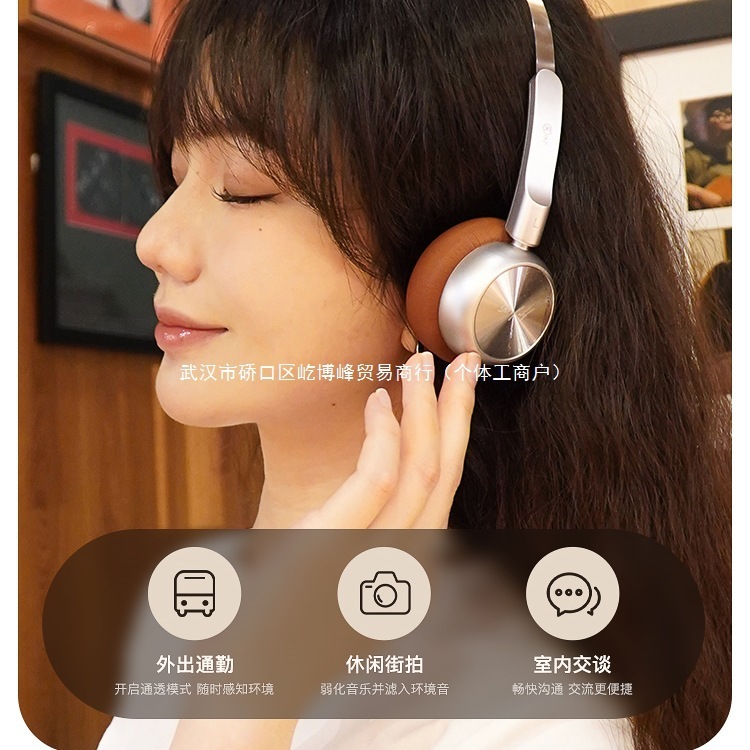 IKF R1レトロなヘッドセットのヘッドセットの無線bluetooth騒音低減2025モデルは美ラード式芸術生を着ています。|undefined