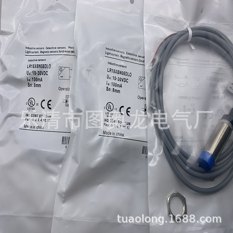 现货全新LR18XBN08DNO-E2感应开关质保一年