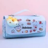 Japanese cute capacious universal pencil case for elementary school students, internet celebrity, anti-stress, for secondary school