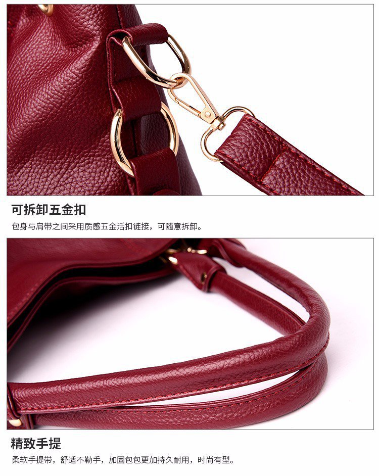 New fringed large-capacity tote women's bag, European and American trend Hobo single-shoulder handbag, cross-border one-piece delivery worldwide undefined