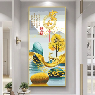 十字绣厂家抖音快手小红书一件代发2026新款线绣中国风家和万事兴