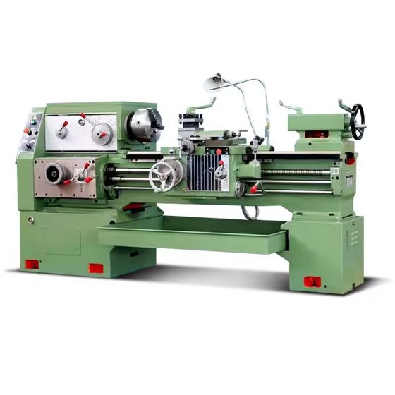 Common Lathe CA6180 Horizontal Common Lathe 6136/6150 Heavy Duty Saddle Lathe