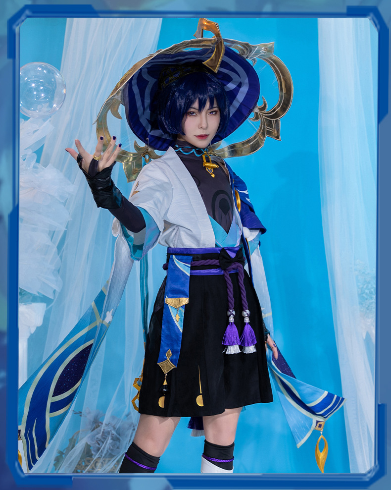 原神cos服 散兵c服久世浮倾 流浪者cosplay服装全套游戏动漫男装-阿里巴巴