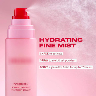 Powder Melt Glass Setting Sprayhydrating Fine Mist Makeup Setting Spray