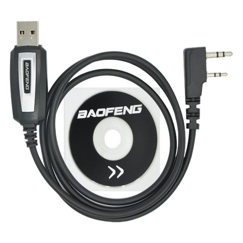 Fábrica al por mayor baofeng UV5R/888S cable de programación K cable de datos USB walkie-talkie Cable de frecuencia de escritura