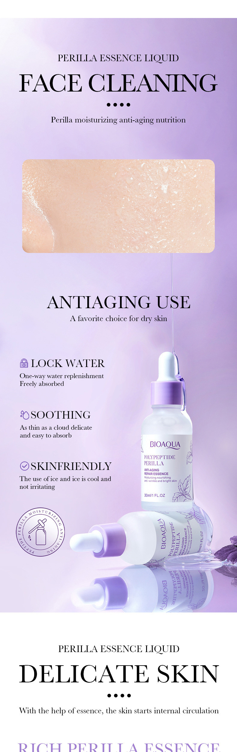 Polypeptide Perilla Anti-aging Repair Essence Moisturising Face_voghion.com