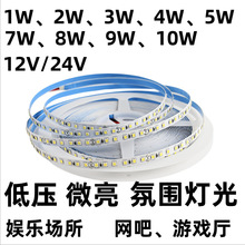 低亮微亮LED灯带12v24v低功率1w2W3w6w10w低压酒店养生洗浴会所