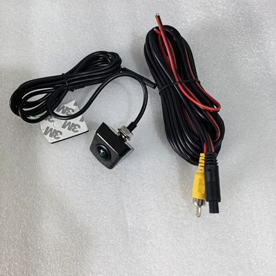 Cvbs/Ahd Korean-Style External High-Definition Reversing Camera Android Large-Screen Reversing Image Car Night Vision Camera (Vehicle camera) - black-korean-style-cvbs-fisheye-integrated-line