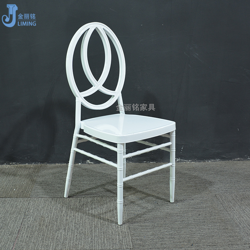 Creativo estilo ins Silla de bambú metal redondo trasero Phoenix silla restaurante occidental mesa y silla luz estilo de lujo comedor restaurante silla