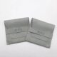 Double-sided microfiber jewelry velvet bag fashion dustproof flip necklace jewelry bag ring ear studs storage bag