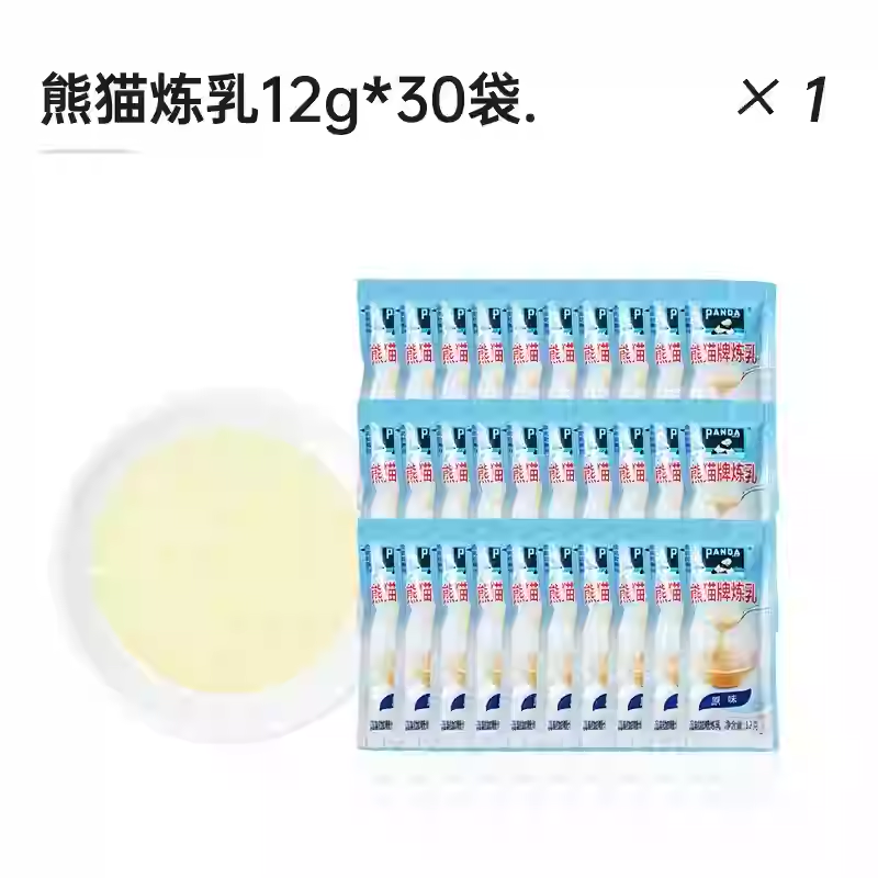 【30팩】팬더 연유 12g