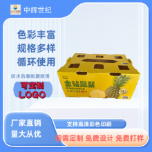 跨境外贸果蔬PP中空板周转箱礼品包装箱多色支支持印刷可折叠